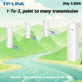 Tp-link  867M 5.8G MESH Wifi Access Point Top Cpe 5000m Router Wireless Outdoor  Hospot Point To Point  1 Pcs Ubiquiti
