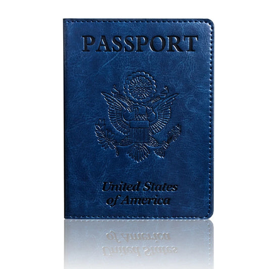 Funda para pasaporte, billetera, artículos esenciales de viaje, bloqueo RFID, tarjetero de cuero, imprescindibles para viajes internacionales, accesorio de viaje