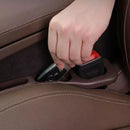 2pcs Car Seat Gap Filler Organizer Waterproof Car Seat Gap Plug Strip with 2 Grooves Seat Gap Storage Auto Interior Accessories