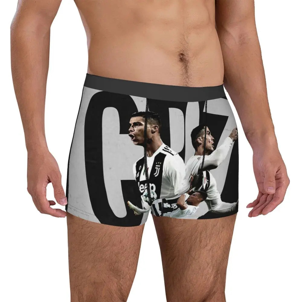 Boxer Underpants Shorts CR7 Panties Men Soft Underwear for Homme Man Boyfriend Gift