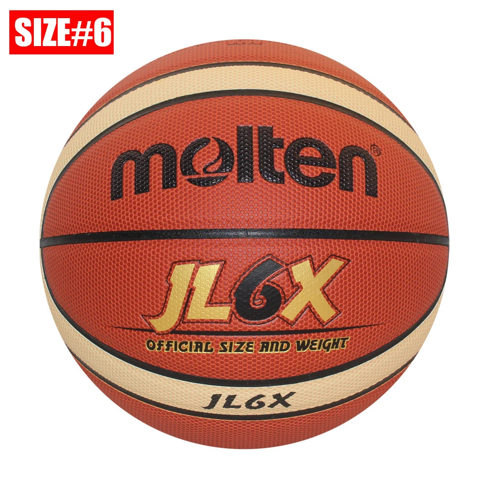2025 Molten Basketball Official Size 7/6/5 PU Material Indoor Outdoor Men Ball Training Match Game Team Original Baloncesto