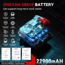 ONEVAN 260W Electric Water Pump 150M Cordless Watering Machine Rechargeable Garden Watering Tools For 21V 18V Battery