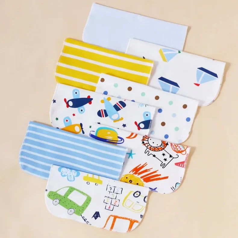 Juego de toallas de algodón para bebés recién nacidos (5/8 piezas), toalla de saliva, toalla de lactancia, toalla para bebés, niños y niñas, toallitas de tela, pañuelos.