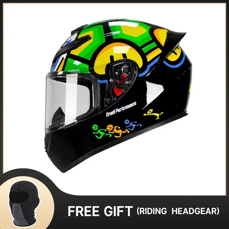 Full Face Helmet Motocross Helmet Breathable Helmet Wear-Resistant Helmet For Motorcycle Anti-Fall Motorcycle Helmets Supplies
