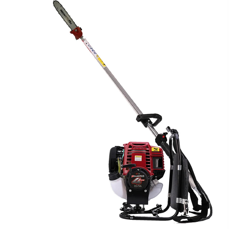 9  In1 New High Quality Backpack Brush Cutter Grass Cutter with GX35 4 Stroke 35cc Petrol Engine Tree Cutter Mini Tiller