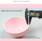 Colorful Silicone Face Mask Bowl Mask Stick Big Face Mask Powder Mixing Bowl Spatula Masks Brush Skin Care Set Belleza Y Salud