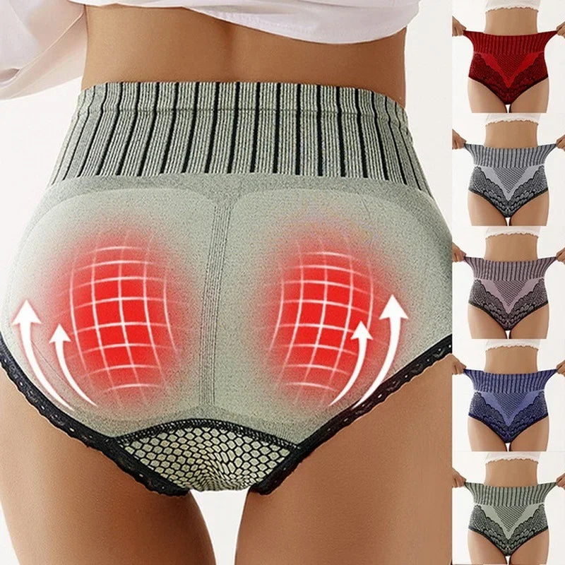 New Women's Panties Seamless Briefs High Waist Underwear Bodyshaper for Ladies