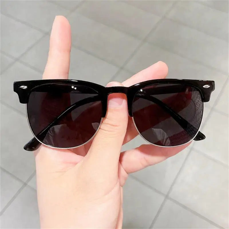 Nuevas gafas de sol para niños, modernas, coloridas, reflectantes, para niños y niñas, con protección UV400, para ciclismo al aire libre, de alta definición.
