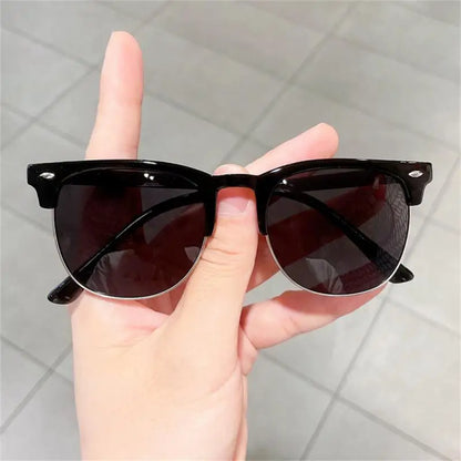 Nuevas gafas de sol para niños, modernas, coloridas, reflectantes, para niños y niñas, con protección UV400, para ciclismo al aire libre, de alta definición.