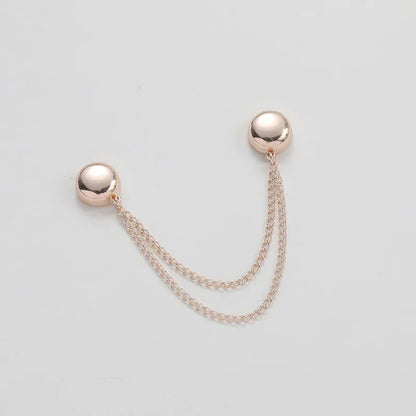 DIY Sewing Supplies Hooks Chain Magnetic Buckle Exquisite Brooch Buckles Roll Up Pants Legs Alloy Change Shorts Trouser Legs