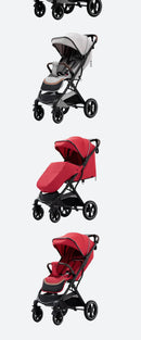 Baby Stroller High Landscape Portable Ultra-lightweight Newborn Travel Shock-absorbing Stroller newborn rocker For 0-4 Year Old