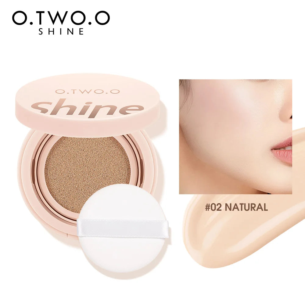 Wholesale O.TWO.O Air Cushion BB Cream 3 Colors Fuller Coverage Waterproof Long-lasting Concealer Cushion Compact Face Makeup