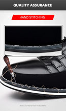 2024 Autumn Business Casual Shoes for Men Trend Classic Leather Shoes Outdoor Men Sneakers Sewing Breathable Men's Dress Shoes