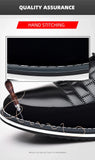 2024 Autumn Business Casual Shoes for Men Trend Classic Leather Shoes Outdoor Men Sneakers Sewing Breathable Men's Dress Shoes