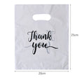 Thank You Plastic Gift Bags, Wedding, Birthday, Guest, Gift Wrap, Small Business, Candy, Pastry Store Packaging, 100 Pcs, 50 Pcs, 10Pcs 