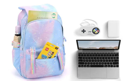 Disney Frozen Mochila Feminina Anna Elsa Kids Backpack School Bags Teenage Girls Laptop Back Pack Women Travel Bagpacks