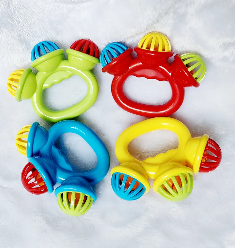 Newborn Baby Infants Rattles Toy Comfort Soothing Soother Sound Toddlers Kids Boys Girls Toys 0-3Y