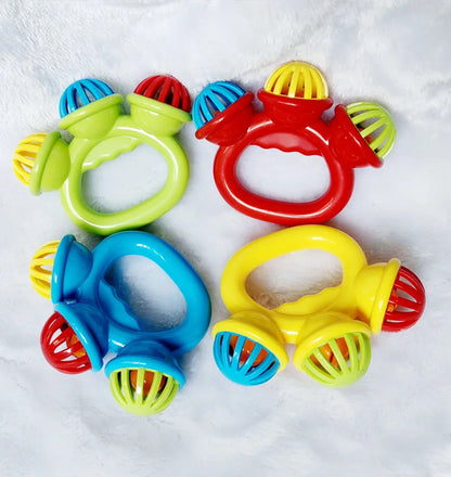 Newborn Baby Infants Rattles Toy Comfort Soothing Soother Sound Toddlers Kids Boys Girls Toys 0-3Y