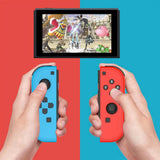 Joycons Gamepad for Nintendo Switch/OLED/Lite Controller Bluetooth Wireless Joystick with Vibration Turbo Wake Up Function