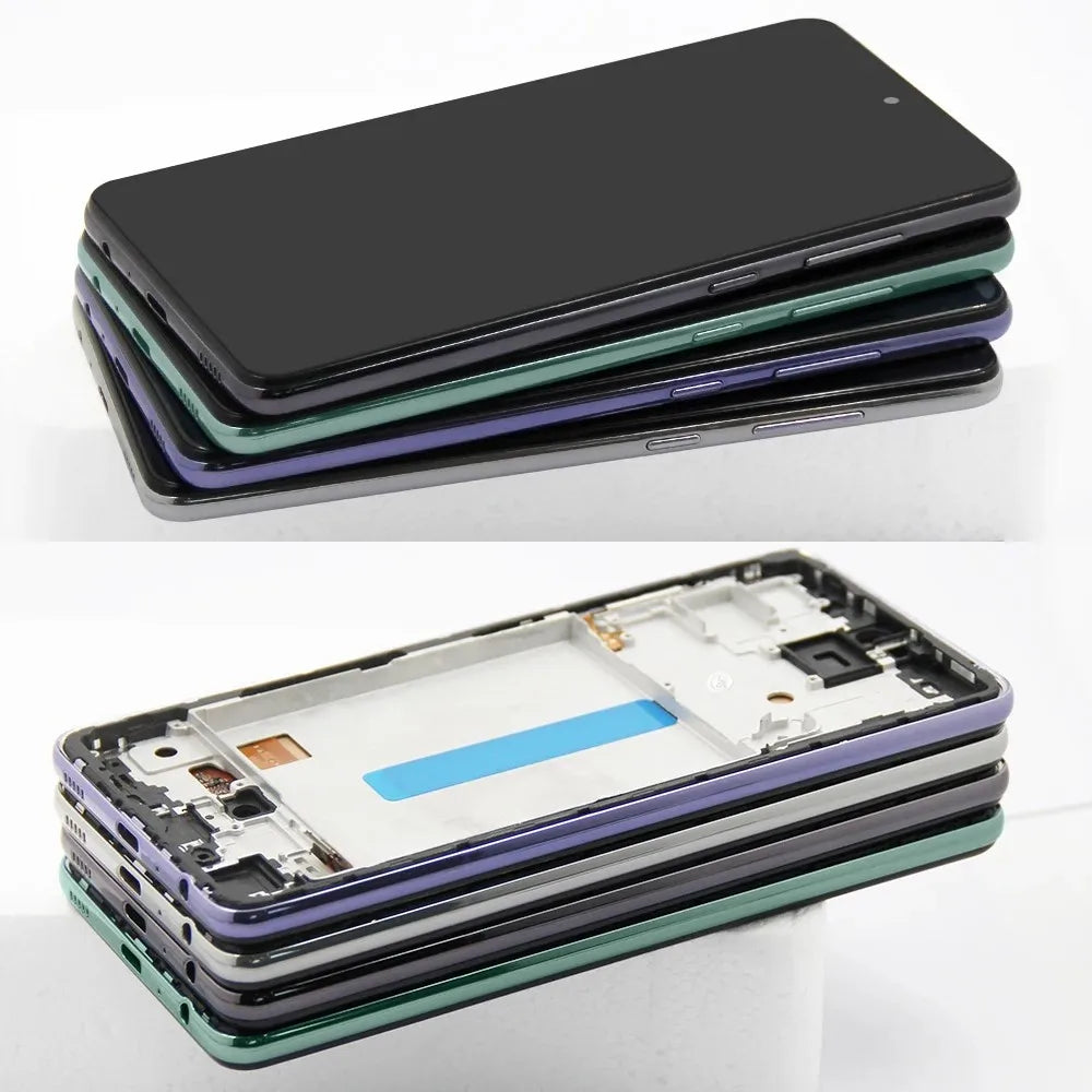 New Super AMOLED For Samsung A52s 5G LCD Touch Screen Digitizer Assembly Display For SAMSUNG A528 LCD Display