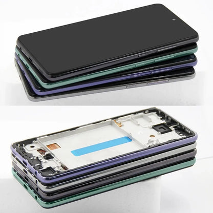 New Super AMOLED For Samsung A52s 5G LCD Touch Screen Digitizer Assembly Display For SAMSUNG A528 LCD Display