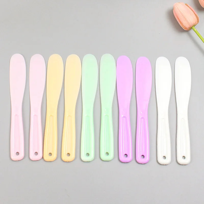 Colorful Silicone Face Mask Bowl Mask Stick Big Face Mask Powder Mixing Bowl Spatula Masks Brush Skin Care Set Belleza Y Salud