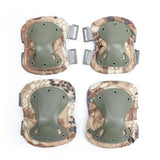 Unisex Camo Tactical Kneepads Elbow Pads Knee Protector For Men Women Outdoor Sports Working Hunting Skating Safety Gear Kneecap
