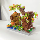 KNEW BUILT DIY Capybara Pen Holder Micro Mini Building Block Toy-Perfect for Students,Easy Assemble,Ideal Holiday Gift for Kids