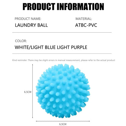 1/3PCS Magic Laundry Balls Reusable PVC Solid Cleaning Ball Household Cleaning Washing Machine Accessories Clothes Softener