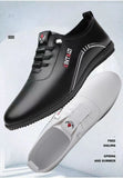 2024 New Casual Shoes for Men Fashion Lightweight Men Walking Shoes Comfortable Slip-on Loafers Outdoor All-Match Men Flat Shoes