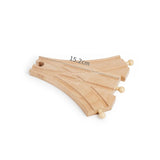 Wooden Train Track Toys Railway Rails Accessories Fit Thomas Train Road Connector Bridge Wood Railway Children Boy Christmas Gift