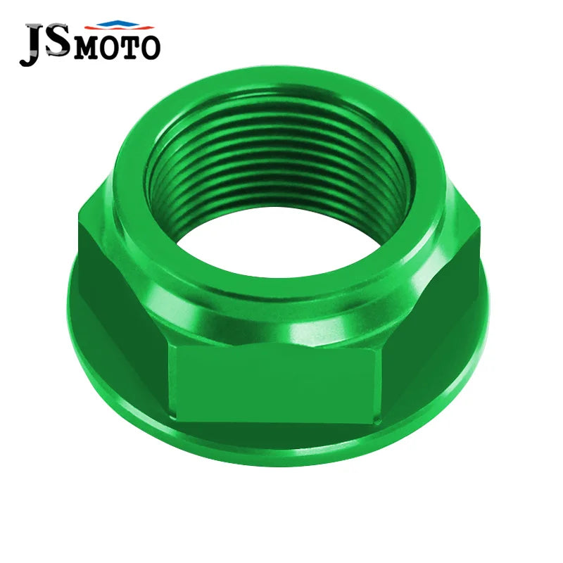 For Z650 Z750 Z800 Z900 ZX10R ER6N Rear Wheel Axle Sprocket Nut Screw Bolt Pad Motorcycle CNC Tuerca Rueda Posterior z650 z900