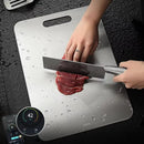 Stainless Steel Thickened Cutting Board Antibacterial Mildew-proof Kneading Dough Board Kitchen Fruit vegetable Cutting Board