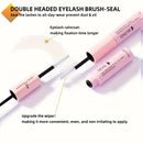 Kit de extensão de cílios diy, 200 peças, cluster de cílios individuais 40d60d 8-16mm, mix de clusters de cílios, ligação e vedação e aplicador de cílios