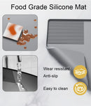 Home Coffee Machine Table Mat Anti-slip Silicone Coffee Mat Tamper Holder Station Cup Drainer Barista Coffee Accessories