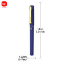 WQN-3/6/12PCS Creative Blue Gel Pen, 1.0mm Nib, High-Quality Blue Ink, Smooth Writing, Suitable For Technical And Office Supplie
