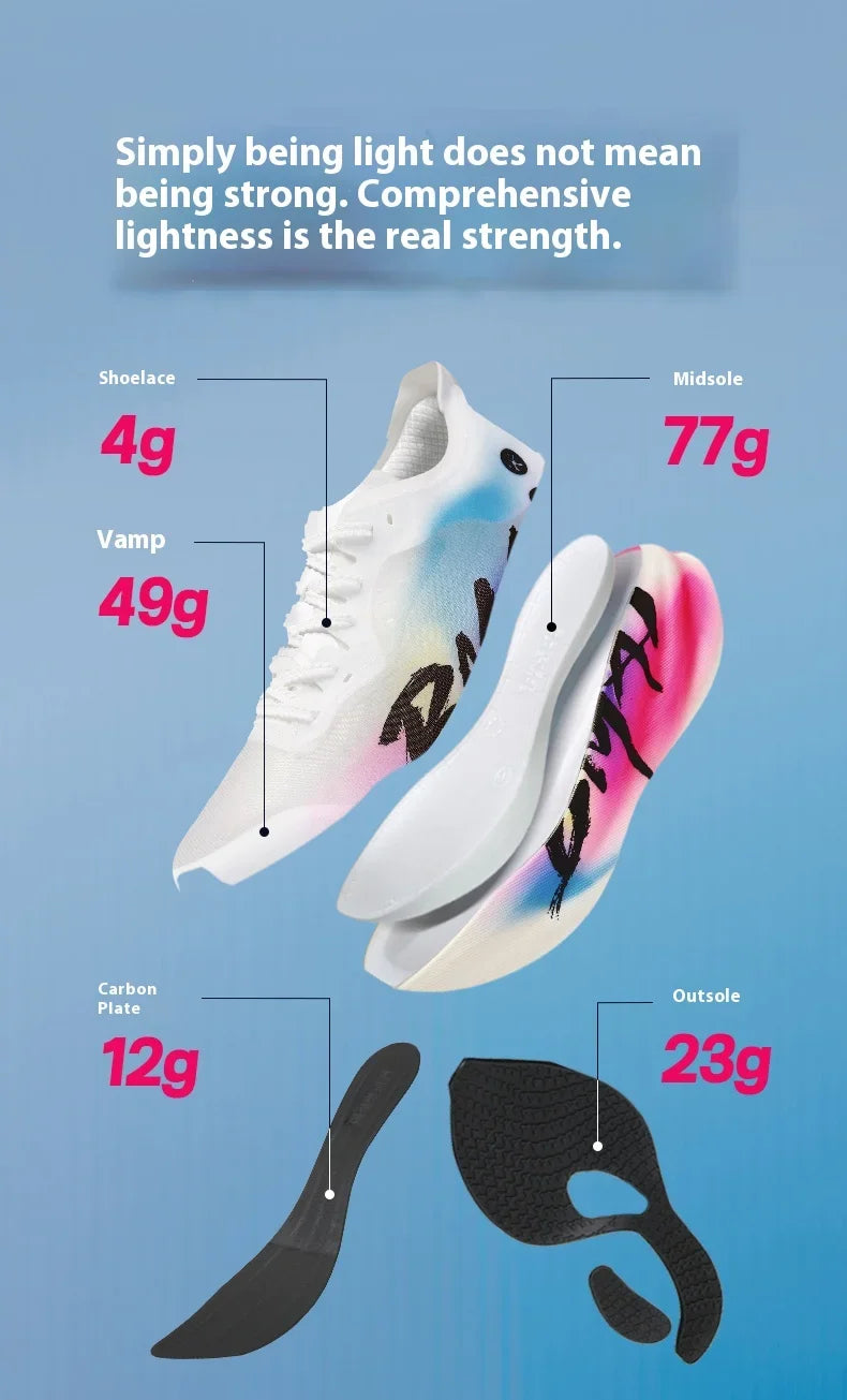 BMAI 42KM Marathon Running Shoes for Men Breathable Women's Sports Shoes Cushioning Casual Sneakers Designer Men Women Trainers