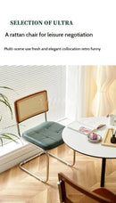 Kitchen Office Outdoor Dining Chairs Modern Luxury Salon Relax Cesca Chair Restaurant INS Sillas Para Comedor Furniture WK50DC