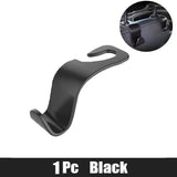 1/2/4Pcs Universal Auto Seat Headrest Hook Storage Hanger Car Vehicle Back Seat Organizer Holder Clip Car Interior Accessories