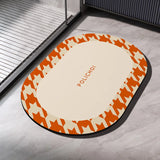 Alfombra de baño de tierra de diatomeas, absorbente, antideslizante, de secado rápido, lavable