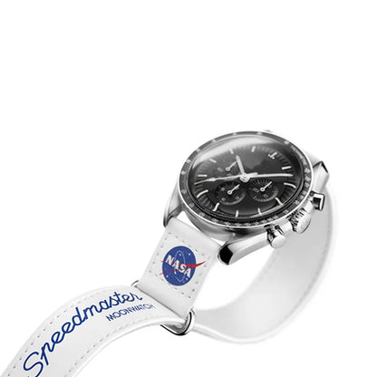 Reemplazo de correa de reloj SPEEDMASTER 20 mm 22 mm Apollo Edición Limitada Correa de velcro Material impermeable Correa de reloj Reloj Moon