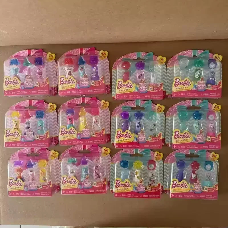 Genuine Mini Barbie Doll Authentic Dream Birthday Series Toy Collectible Figurine for Girls House Play DVCT52 from China