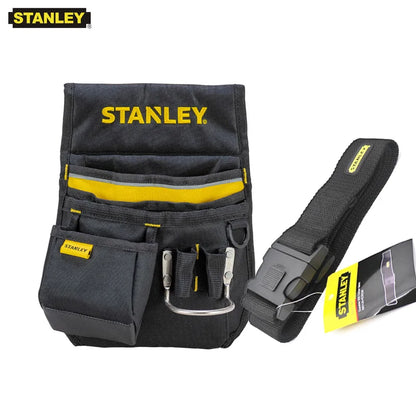 Bolsa de ferramentas profissional reforçada Stanley, organizador pequeno aberto vazio, bolsa multiuso para ferramentas, mecânico e eletricista, 1 pc