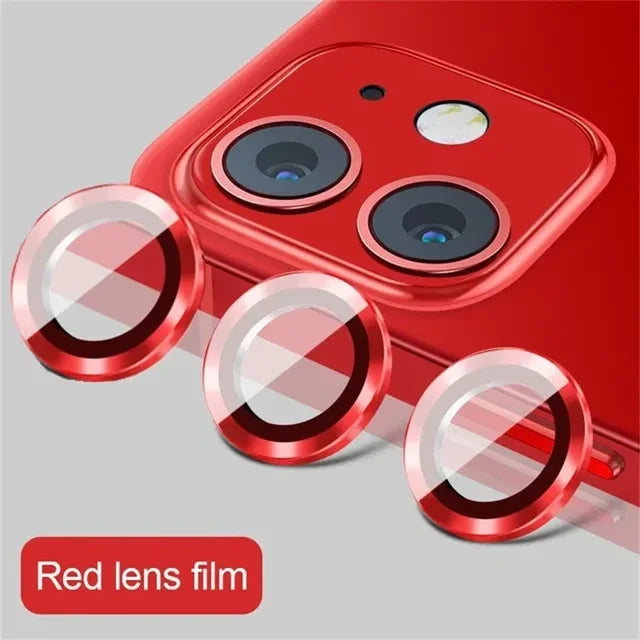Metal Camera Lens Protector for iPhone, iPhone 11, 12, 13, 14, 15 Pro Max, 15, 14 Plus, 13, 12 Mini, Camera Glass, 2-3pcs 