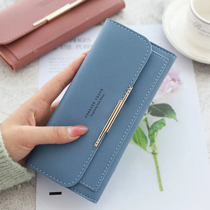 2024 Fashion Wallet Women's Purse Wallet Card Holder Female Clutch Long Purse Multi-card Holder Luxury Designer Lady Coin Purses