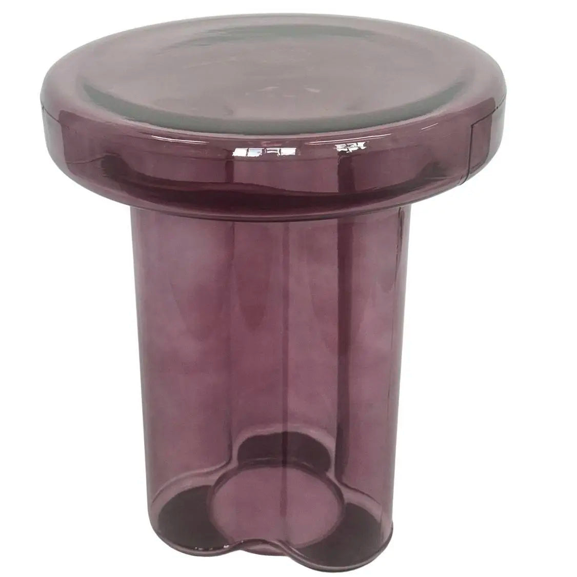 Artistic Glass Coffee Tables, Creative Design End Tables for Living Room , Stylish Accent Tea Table with Various Sizes & Colors