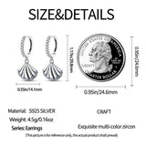 925 prata esterlina brilhante estrela do mar concha brincos jóias para mulheres moda pequeno brinco de prata luxo 2023 novo em