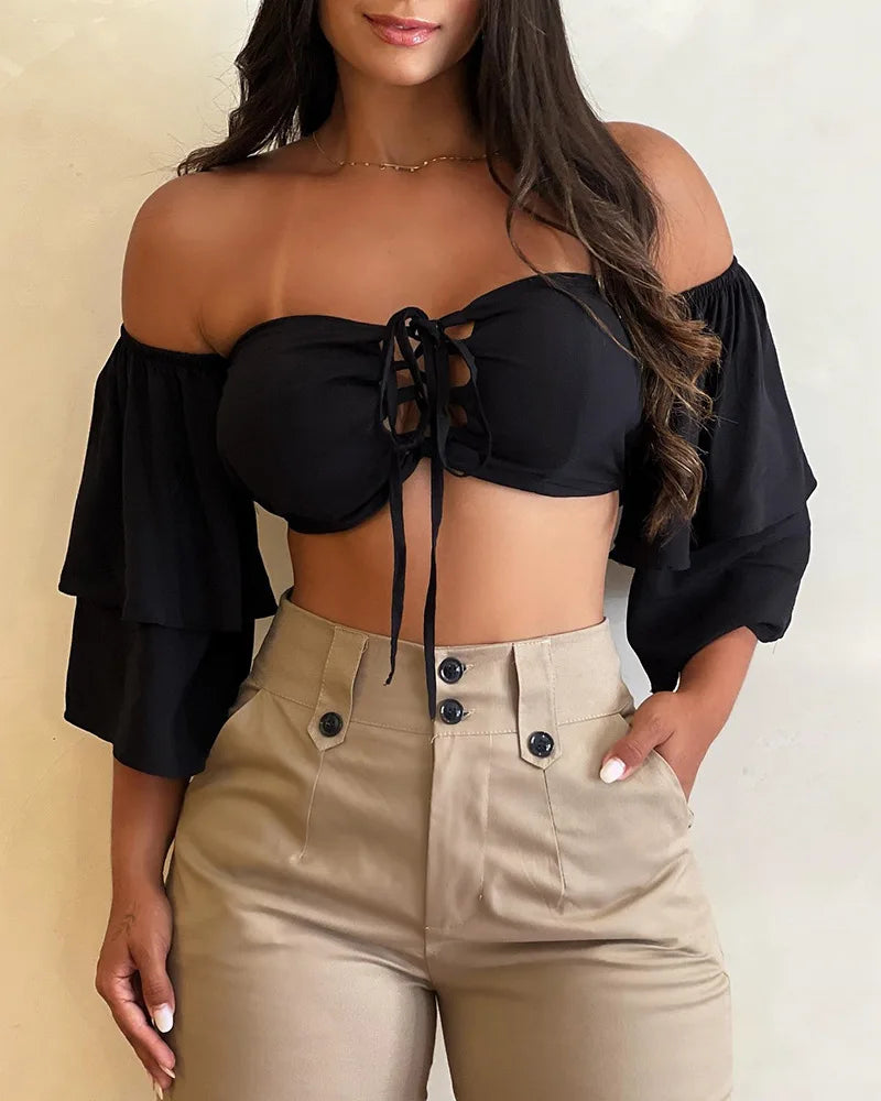 Pantalones de mujer de moda 2024, elegantes, sexys, para primavera y verano, nuevos pantalones de lápiz casuales de color caqui, diseño de pantalones de mujer
