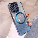 Glitter Plating Magnetic Ring Phone Case For Xiaomi Mi 14 15 Ultra 13 12 11 10T Lite 11T 12T 13T 14T Pro 11i 11X 12X Soft Cover