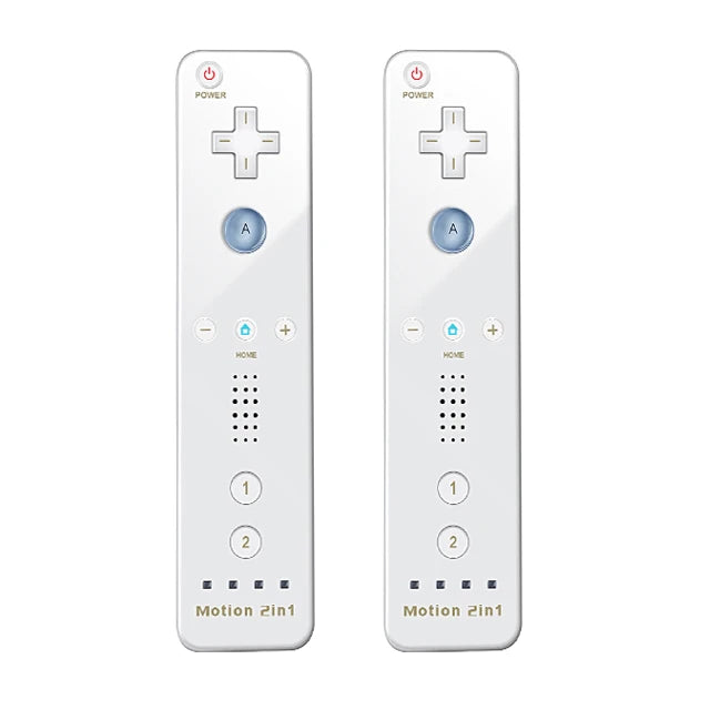 Controllers for Nintendo Wii/Wii U Left/Right 2in1 Motion Plus Controller Wireless Remote Control Gamepad Video Game Accessories